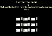 tic tac toe