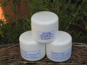 warming foot cream